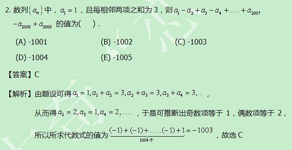 【太奇MBA 2014年8月26日】MBA數(shù)學每日一練 解析